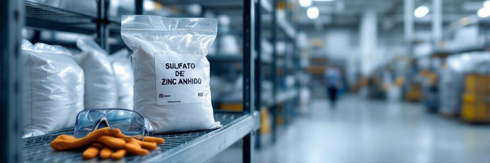 Sulfato de zinc anhidro
